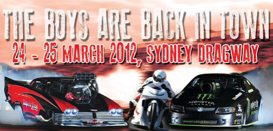 Live blog from Sydney Dragway.
