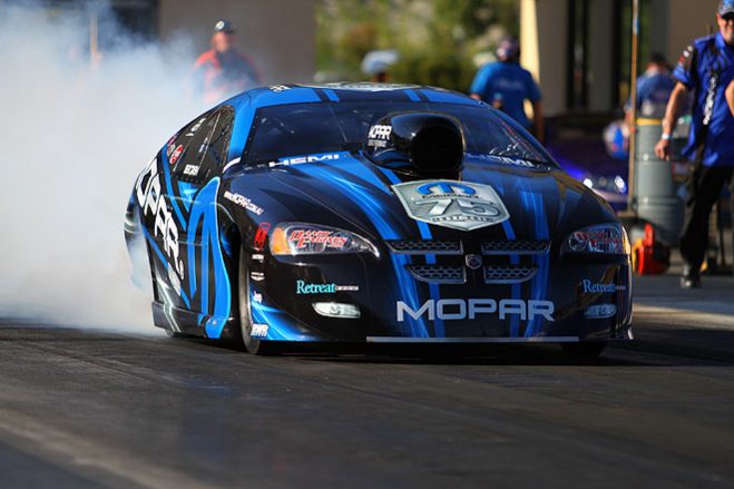 Lee Bektash has armed himself to the teeth for an assault on the ANDRA Drag Racing Series in Pro Stock this season, coming into the opening event in Adelaide on October 20 with what he says is his best horsepower yet under the bonnet of the factory-backed Mopar. Last season Bektash finished with just one round win from five events but also lost three races by less than a tenth of a second. With a bunch of testing done in the off season producing quality results including an unofficial highest ever speed for an Australian Pro Stock car at 196mph (315kph), the Mopar team has positioned itself for a turn around.