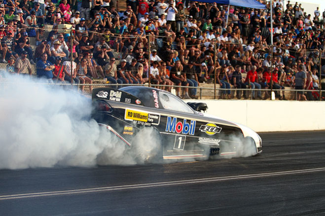 Returning to the venue where he claimed last season’s Nitro Champs, Brisbane based Top Alcohol Funny Car racer Steve Ham will head to Sydney Dragway for this weekend’s Australian Nationals as a favourite.
