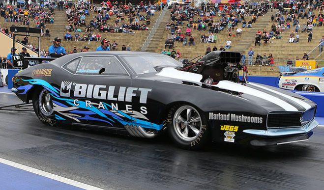 Double duty is no foreign concept to John Cannuli, a fierce competitor in both ANDRA Top Doorslammer and Top Alcohol. The challenge of remaining focused has only increased for Cannuli in recent events, with wife Kirsten Cannuli-Tucker entering Pro Stock for the first time.