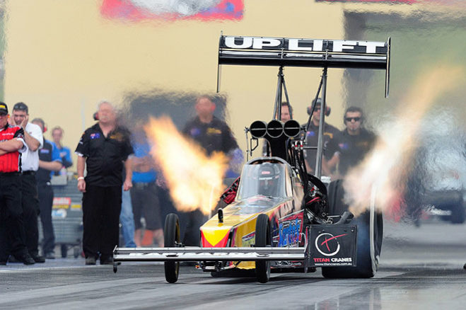 The tough, USA-experienced Rapisarda Racing outfit will be out to stop Darren Morgan’s championship charge come this weekend’s third round of the ANDRA Top Fuel championship at Perth Motorplex.