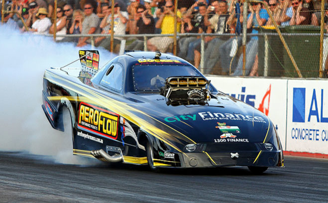 Top Alcohol returns to Adelaide International Raceway for the Aeroflow Summer Speedfest in just under two weeks and carrying the Aeroflow flag in a big way will be Sydney driver Rick Gauci.