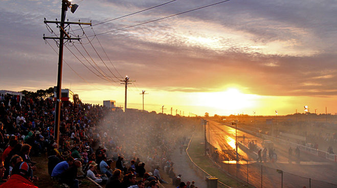 The Clipsal 500 won’t be the only major motorsports event in the City of Churches this month with the running of the Aeroflow Summer Speedfest at Adelaide International Raceway this weekend, February 23-24. The Aeroflow Summer Speedfest features national ANDRA championship rounds for Top Alcohol, Top Bike, and Pro Stock Motorcycle plus the first running of the Aeroflow Sportsman Drag Racing Championship in Adelaide since 1999.