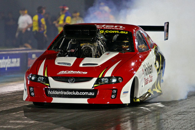Maurice Fabietti returned to form in qualifying for the 42nd annual Westernationals at Perth Motorplex, using a 5.92 second time to take pole position in Top Doorslammer.