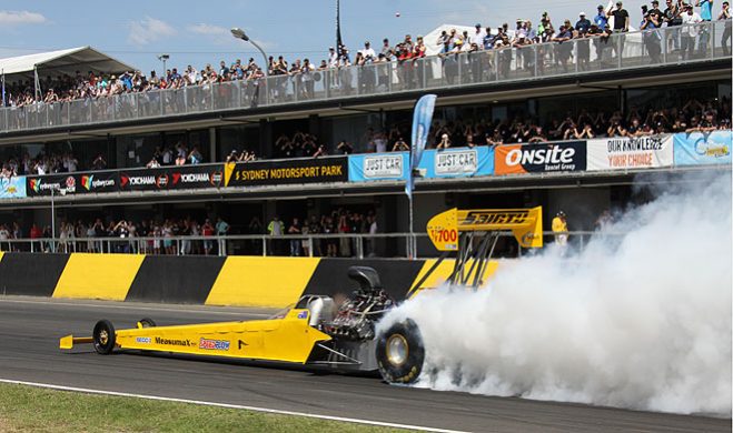 The Australian National Drag Racing Association together with Sydney Dragway held a “short, fast and loud” display at the Top Gear Festival over the weekend at Sydney Motorsport Park.