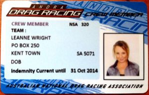 The system of voluntary ANDRA crew membership has now been formalised across all tracks and provides a new option for crew members to avoid lengthy queues for signing an indemnity.