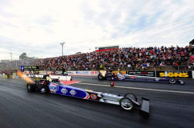 Fuchs Lubricants has thrown their support behind a second Top Fuel car for the Lamattina Top Fuel Racing operation, with John Lamattina set to drive the team’s new car at the October 19-20 Calder Park round as well as the season concluding Australian Nationals at Sydney Dragway.