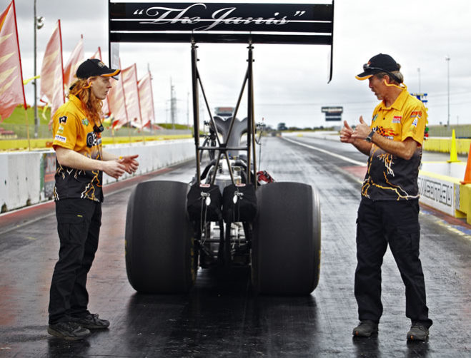 Drag racing will hit Australian prime time screens in a unique way this Thursday when ABC1’s new comedy drama series Upper Middle Bogan begins airing. Upper Middle Bogan is a new eight-part series which tells the story of two families living at opposite ends of the freeway.