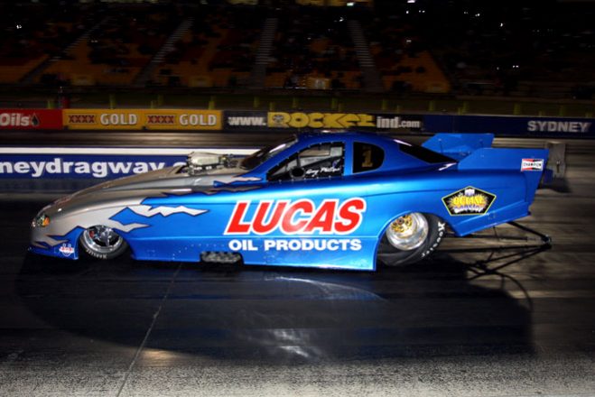 Gary Phillips has a stranglehold on the Top Alcohol championship with just two rounds remaining and this weekend at Hidden Valley Drag Strip could see the Lucas Oils Funny Car driver wrap up his 16th title in the category.