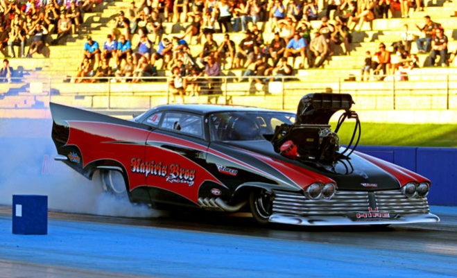 Peter Kapiris is in prime position to earn a second ANDRA Top Doorslammer championship and the Lady Daly Hotel Springnationals at Adelaide International Raceway from September 20 to 21 could be the point where it is wrapped up.