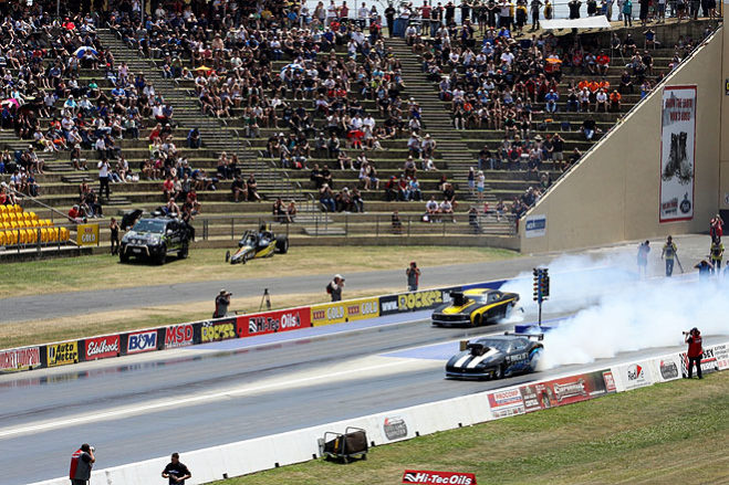 The Australian Nationals at Sydney Dragway will be a spectacle not just at the track but also online with the event to be streamed from 12pm Saturday through to finals on Sunday.