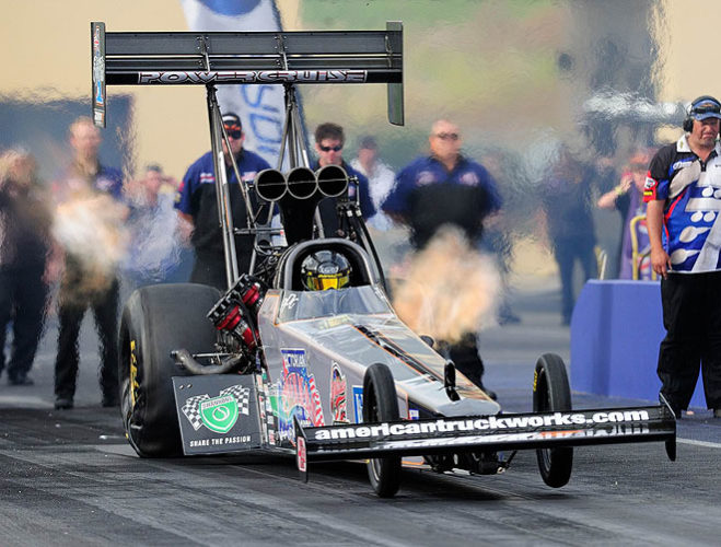 Darren Morgan is very proud of the fact that he and his crew are based in Mildura, Victoria. He was once told that he would never succeed in Top Fuel because of his country location. About the only thing this achieved was to make him more determined to succeed and win.