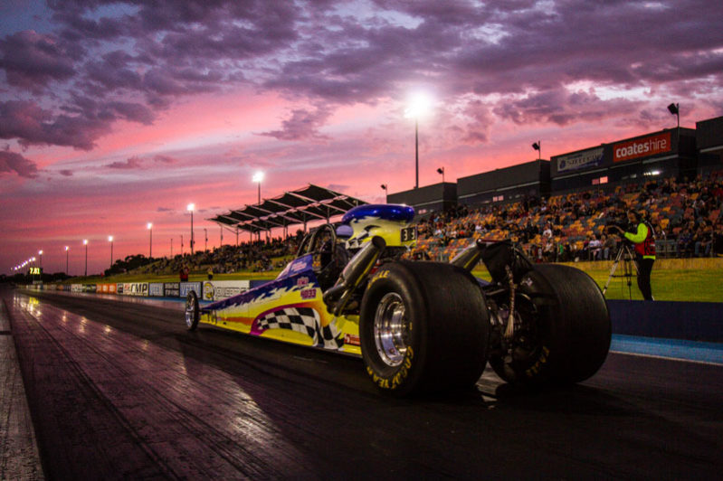 The Night of Fire might be named for its four flame throwing 450kmh jet dragsters, but it also forms the penultimate round of the WA drag racing championship.