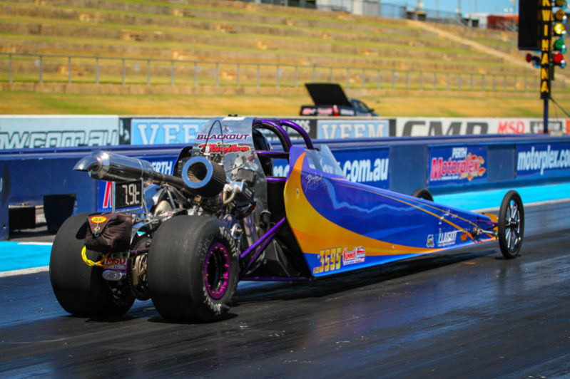 Perth Motorplex’s Fast Racing Series is a breeding ground for the skilled drag racers of the future and no more so than in Junior Dragster where kids from eight to 16 years old do battle in half scale dragsters.