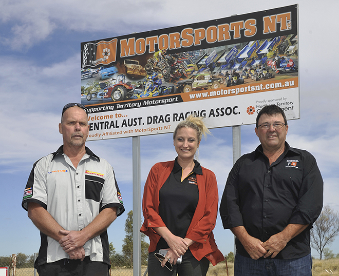 mark yak probst president of central australia drag racing association heid - web