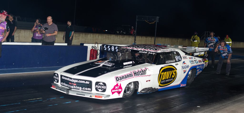 Zappia strikes first blow in Australian Drag Racing Championship
