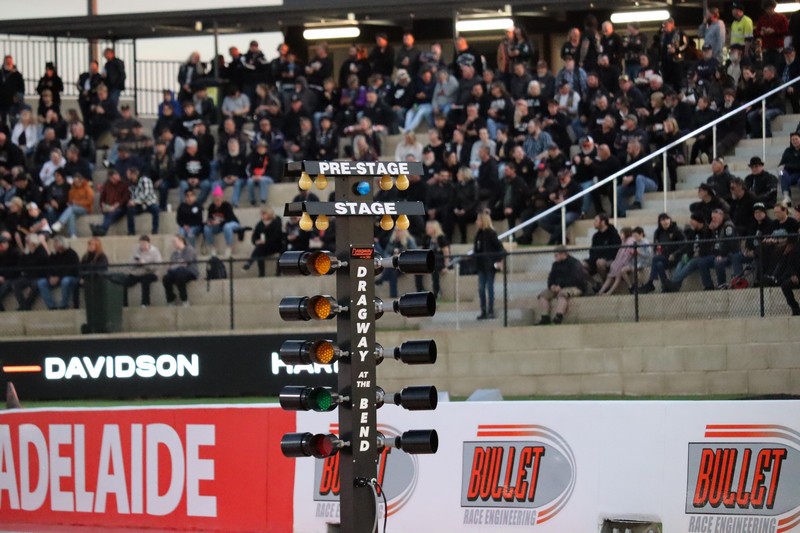 ANDRA CONGRATULATES DRAGWAY AT THE BEND ON FIRST EVENT