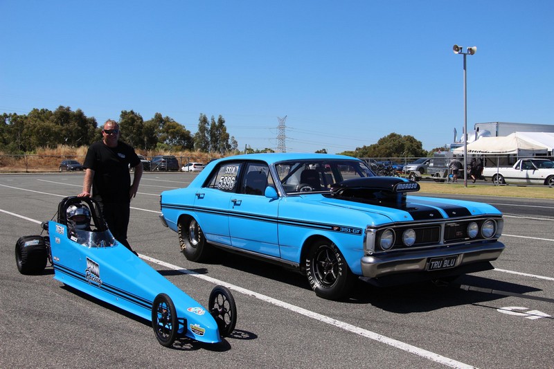 FATHER AND SON SET FOR SOUTH COAST RACEWAY SMILES NEXT WEEKEND FOLLOWING CROSS-COUNTRY ADVENTURE